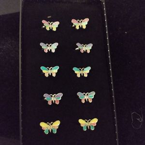 Paparazzi Startlet shimmer butterfly rings